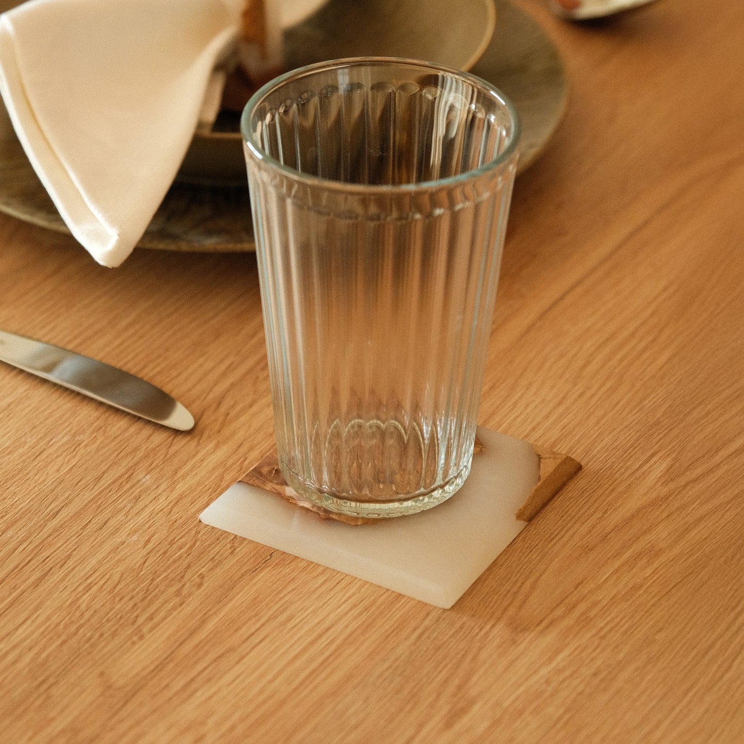 Coaster Wood and Resin